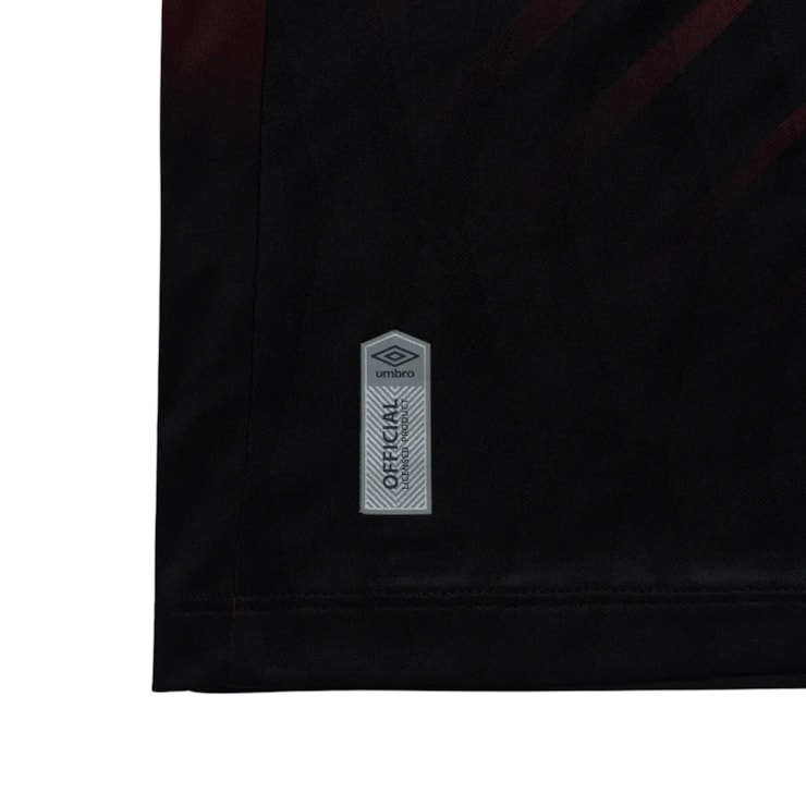 Camisa Athletico Paranaense III 26/27 Umbro Torcedora Feminina - Preta/Vermelha