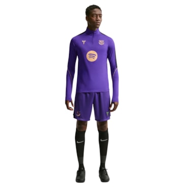 Camisa Barcelona 26/27 Nike Treino Manga Longa Masculina