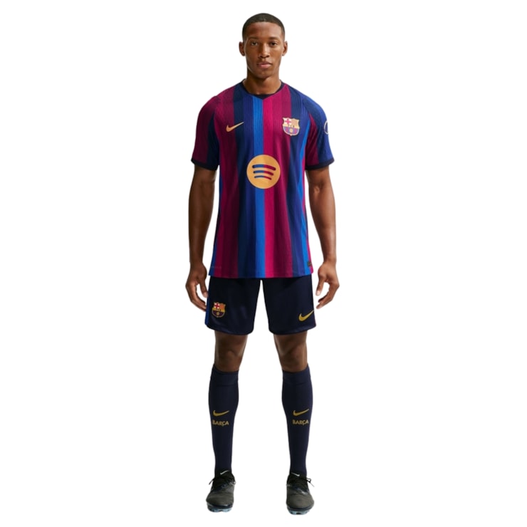 Camisa Barcelona I 26/27 Nike Jogador Masculina - Azul