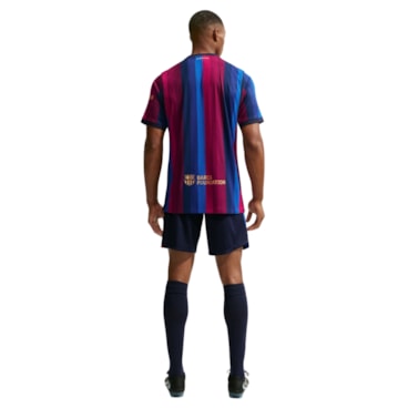Camisa Barcelona I 26/27 Nike Jogador Masculina - Azul