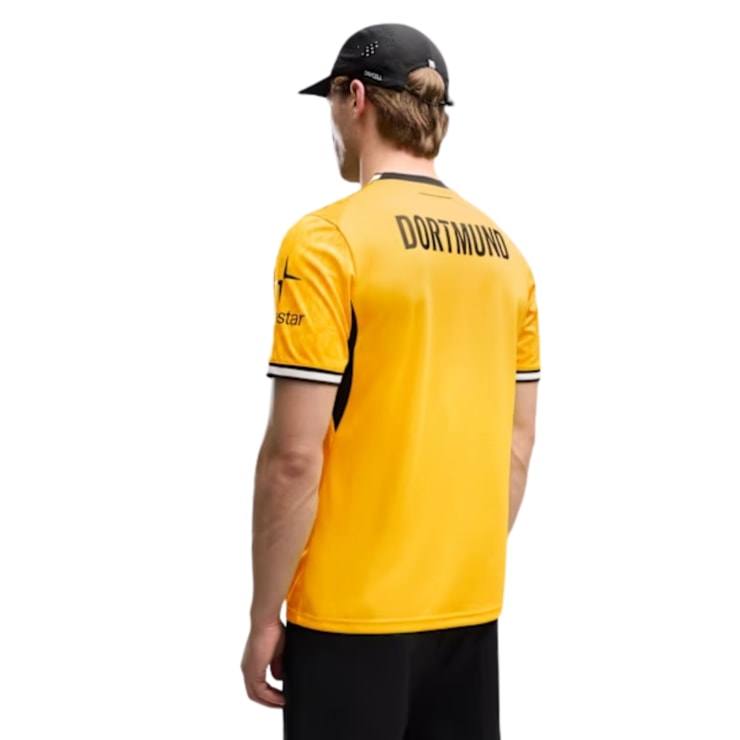 Camisa Borussia Dortmund I 26/27 Puma Torcedor Masculina - Amarela