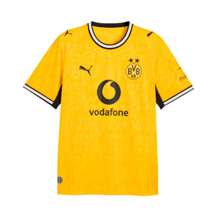 Camisa Borussia Dortmund I 26/27 Puma Torcedor Masculina - Amarela