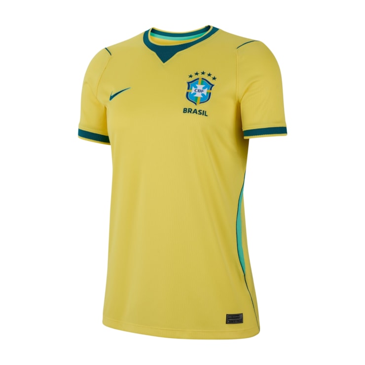 Camisa Brasil I 2026 Nike CBF Torcedora Pro Feminina - Amarela