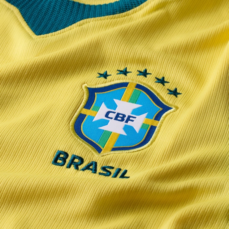 Camisa Brasil I 2026 Nike CBF Torcedora Pro Feminina - Amarela