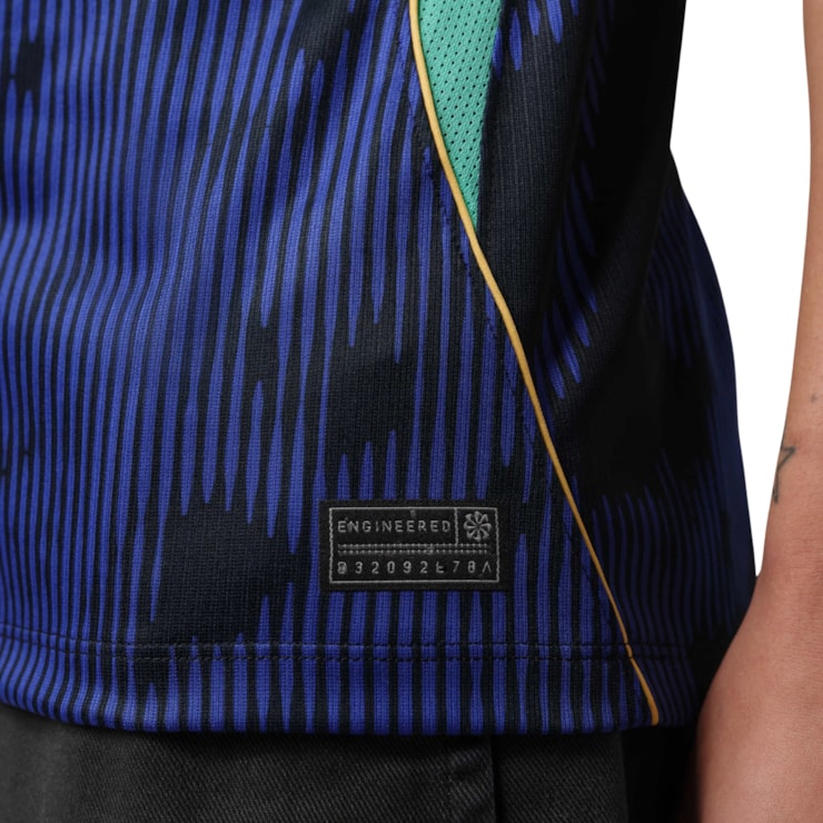 Camisa Brasil II 2026 Nike CBF Jordan Torcedora Pro Feminina - Azul