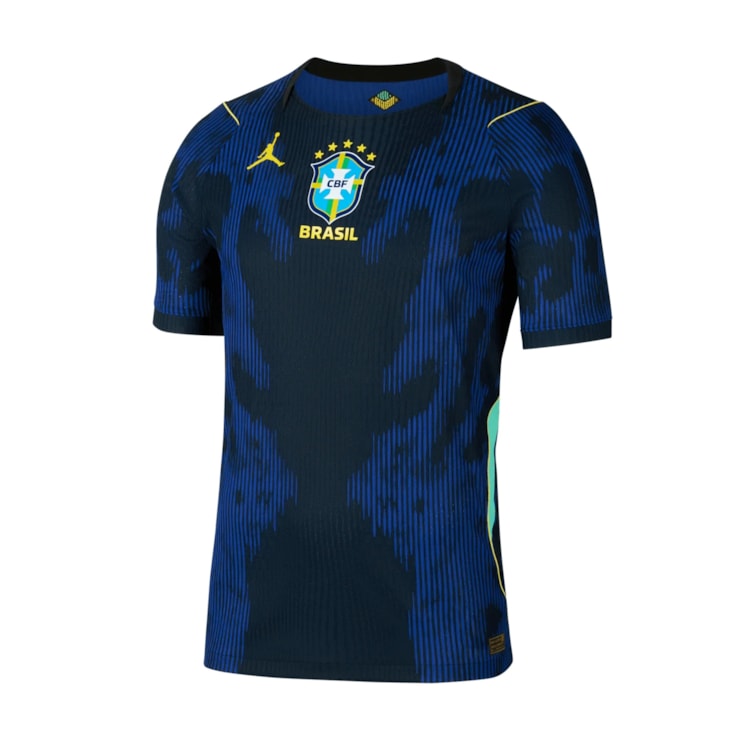 Camisa Brasil II 2026 Nike CBF Jordan Torcedora Pro Feminina - Azul