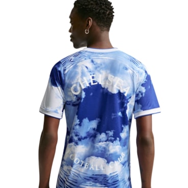 Camisa Chelsea 26/27 Nike Pré Jogo Masculina - Branca