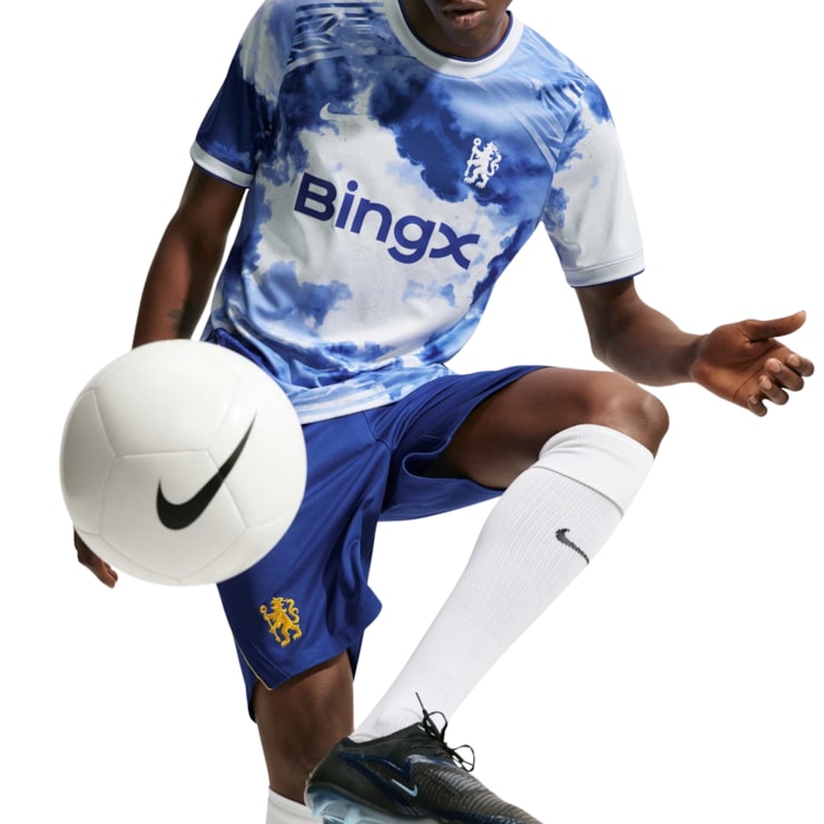 Camisa Chelsea 26/27 Nike Pré Jogo Masculina - Branca