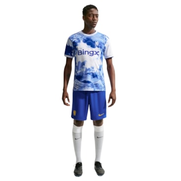Camisa Chelsea 26/27 Nike Pré Jogo Masculina - Branca
