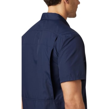 Camisa Columbia Silver Ridge 2.0 Masculina - Marinho