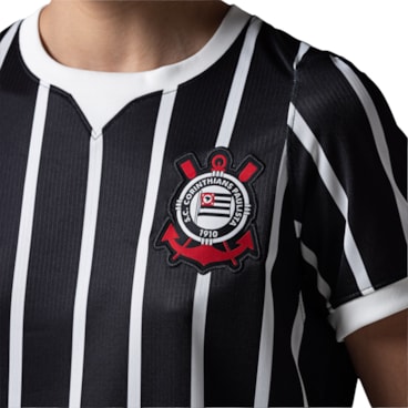 Camisa Corinthians II 26/27 Nike Torcedora Pro Feminina - Preta