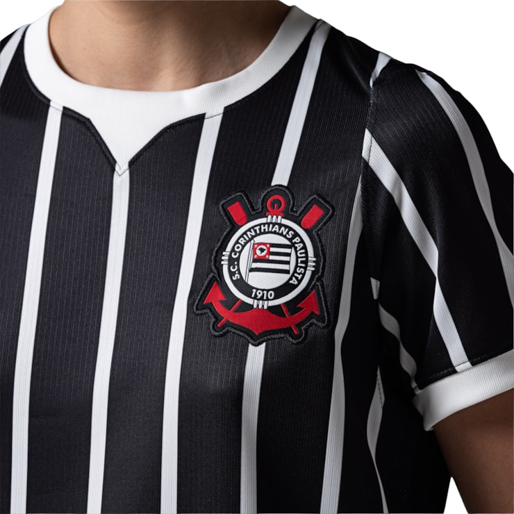 Camisa Corinthians II 26/27 Nike Torcedora Pro Feminina - Preta