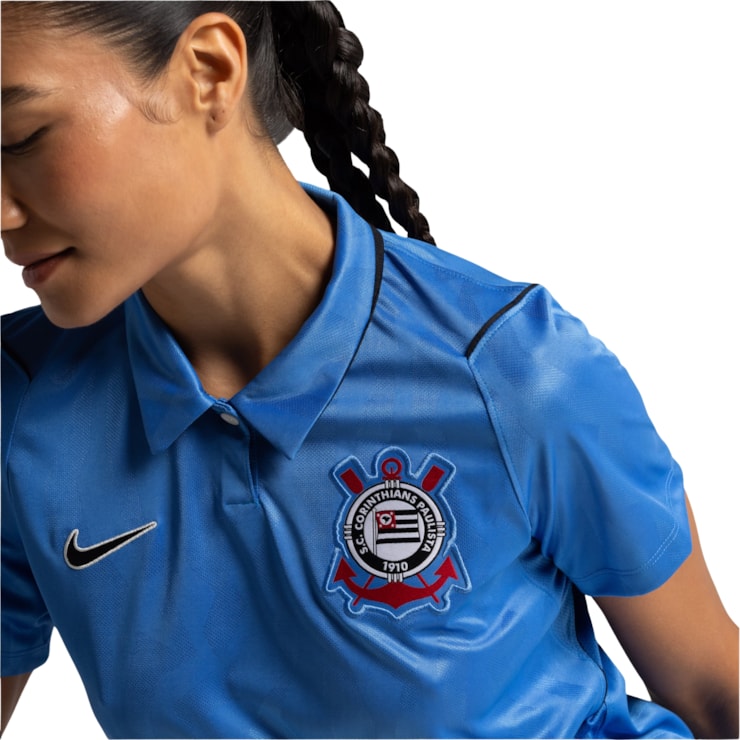 Camisa Corinthians III 26/27 Nike Feminina - Azul