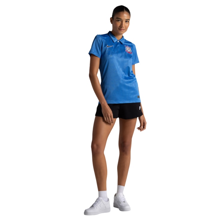 Camisa Corinthians III 26/27 Nike Feminina - Azul