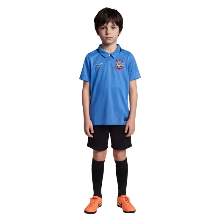 Camisa Corinthians III 26/27 Nike Infantil - Azul