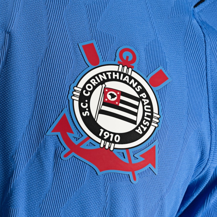 Camisa Corinthians III 26/27 Nike Jogador Masculina - Azul