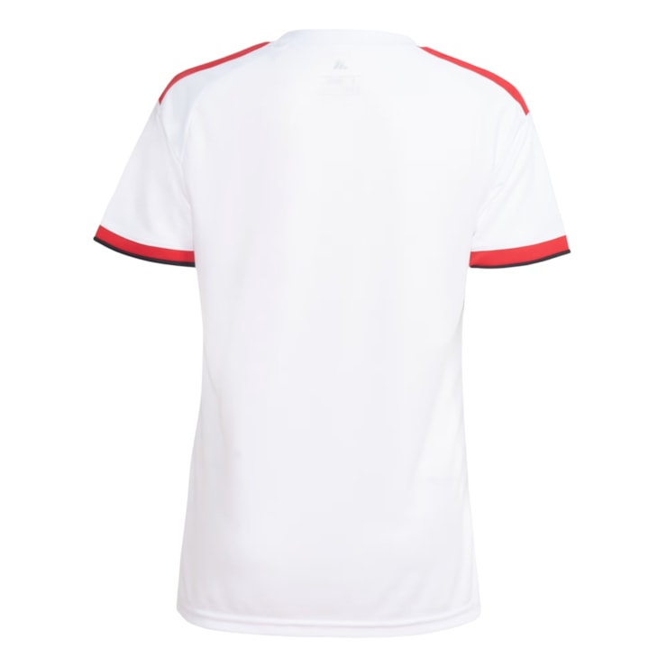 Camisa Flamengo II 26/27 Adidas Feminina - Branca/Vermelha