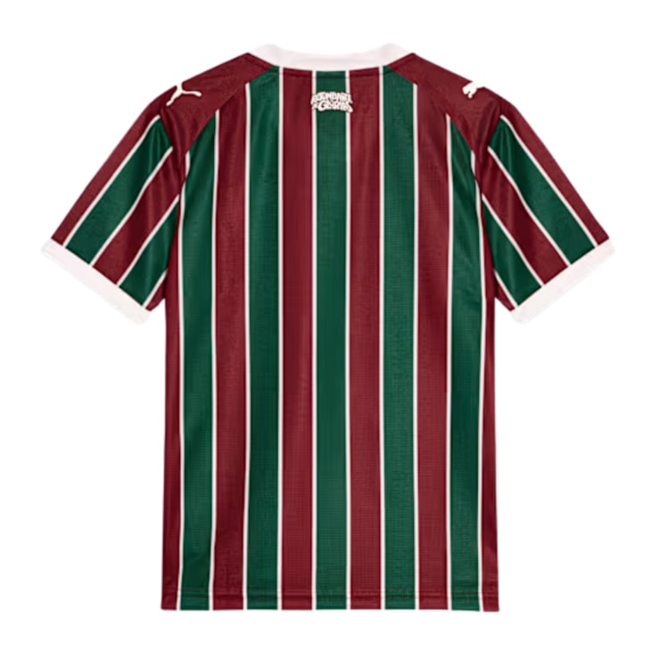 Camisa Fluminense I 26/27 Puma Torcedor Infantil - Verde/Vinho