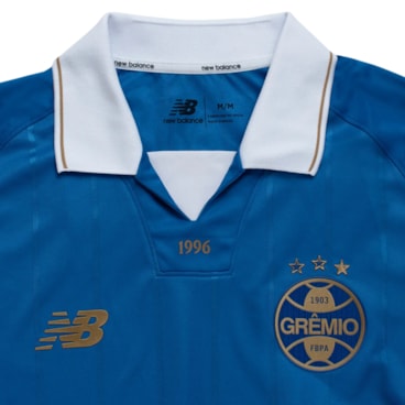 Camisa Grêmio 26/27 New Balance Comemorativa Feminina - Azul