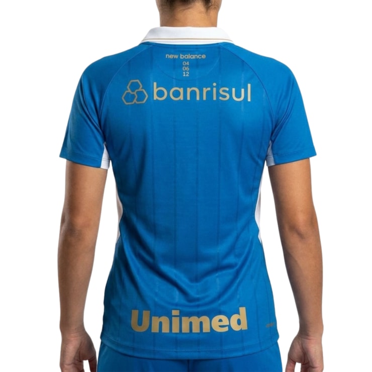 Camisa Grêmio 26/27 New Balance Comemorativa Feminina - Azul