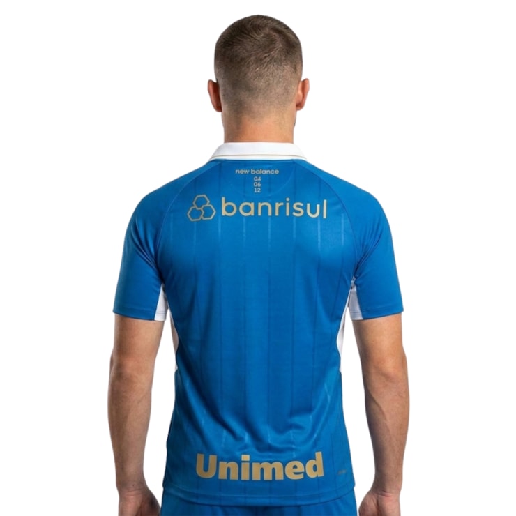 Camisa Grêmio 26/27 New Balance Comemorativa Masculina - Azul