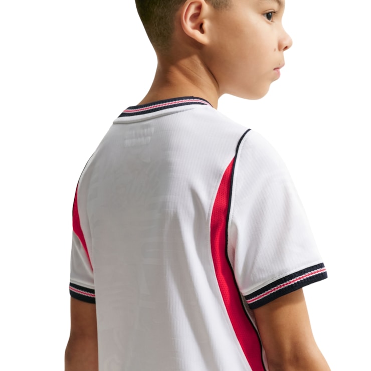 Camisa Inglaterra I 2026 Nike Infantil - Branco