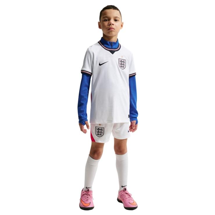 Camisa Inglaterra I 2026 Nike Infantil - Branco
