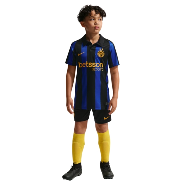 Camisa Inter De Milão I 26/27 Nike Torcedor Pro Infantil - Azul