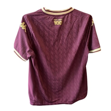 Camisa Juventus Da Mooca I 2024 Kappa Centenário Pro Infantil - Bordô
