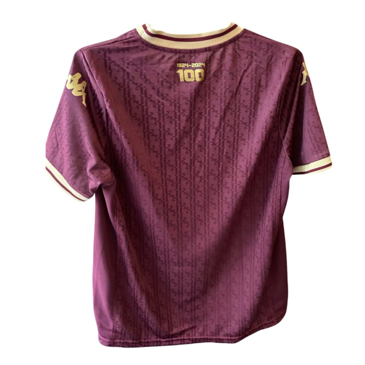 Camisa Juventus Da Mooca I 2024 Kappa Centenário Pro Infantil - Bordô