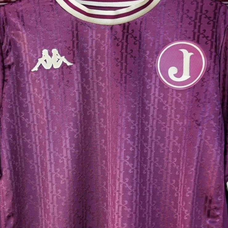 Camisa Juventus Da Mooca I 2024 Kappa Centenário Pro Infantil - Bordô