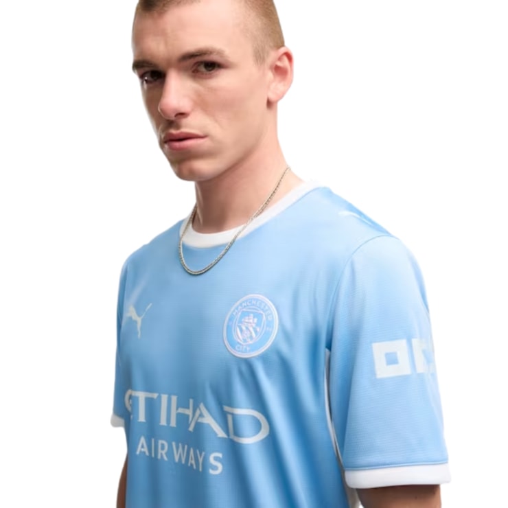 Camisa Manchester City I 26/27 Puma Masculina - Azul