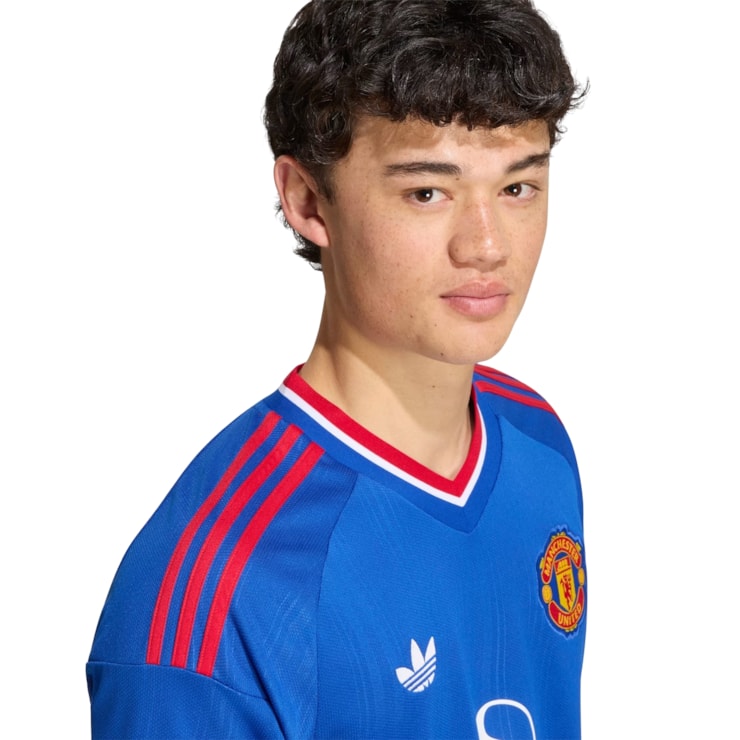 Camisa Manchester United II 26/27 Adidas Masculina - Azul