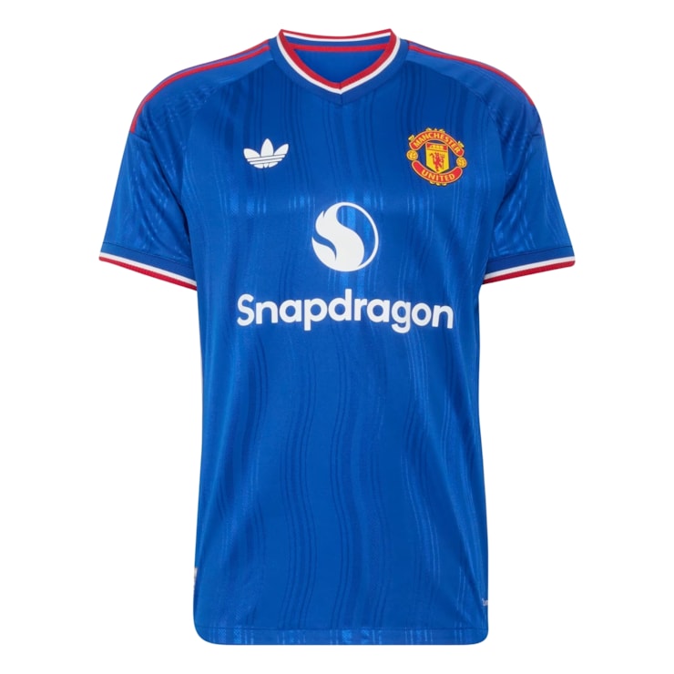 Camisa Manchester United II 26/27 Adidas Masculina Jogador - Azul