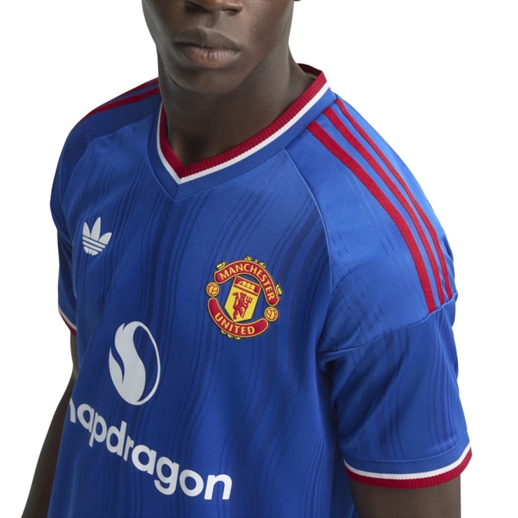 Camisa Manchester United II 26/27 Adidas Masculina Jogador - Azul