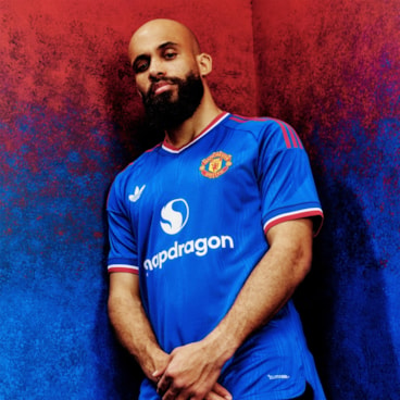 Camisa Manchester United II 26/27 Adidas Masculina Jogador - Azul