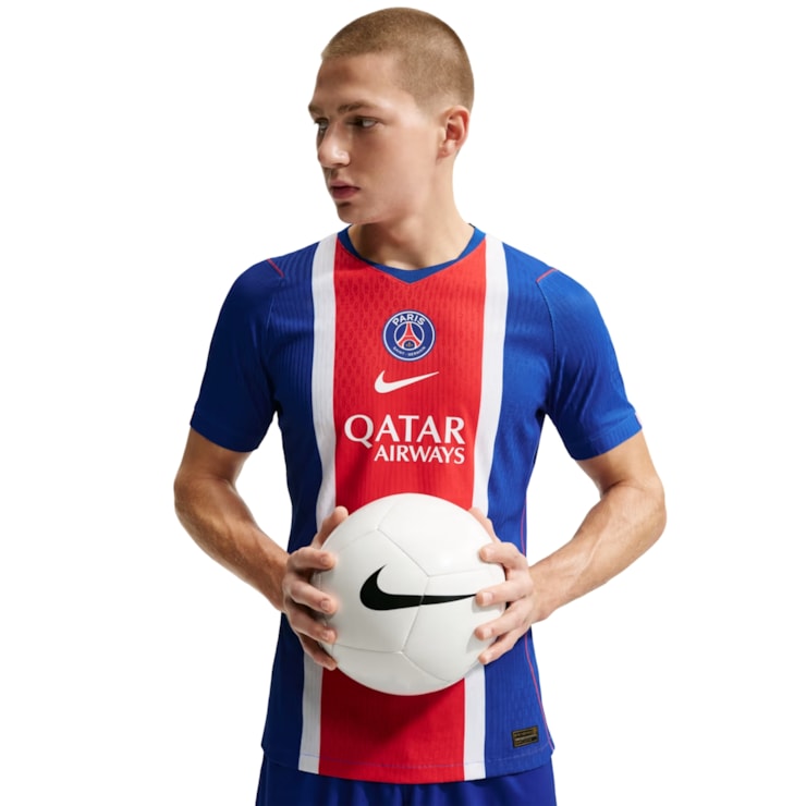 Camisa Paris Saint-Germain I 26/27 Nike Jogador Masculina - Azul
