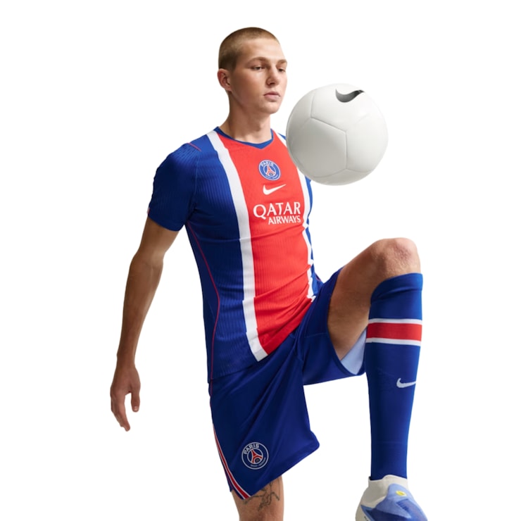 Camisa Paris Saint-Germain I 26/27 Nike Jogador Masculina - Azul