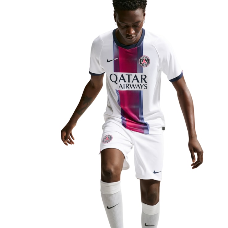 Camisa Paris Saint-Germain II 26/27 Nike Torcedor Pro Masculina - Branca
