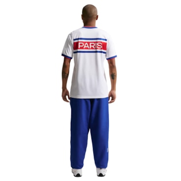 Camisa Paris Saint-Germain Nike Pré Jogo 26/27 Masculina - Branco