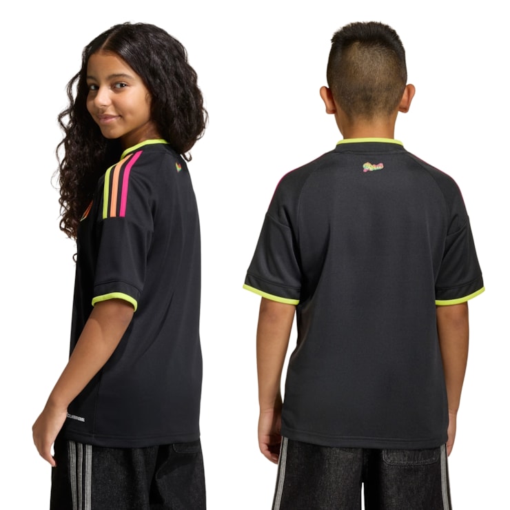 Camisa Peru II 2026 Adidas Infantil - Preta