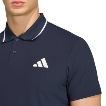 Camisa Polo Adidas Climacool Freelift Pro Masculina - Azul Marinho