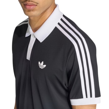 Camisa Polo Adidas Tennis Classic Masculina - Preta