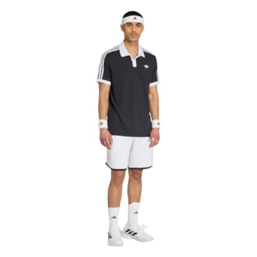 Camisa Polo Adidas Tennis Classic Masculina - Preta
