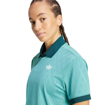 Camisa Polo Adidas Tennis Pro Climacool Feminina - Verde