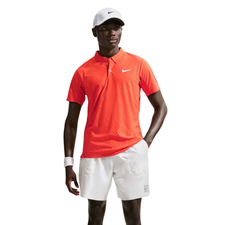 Camisa Polo Dri-Fit Nike Adv Slam Masculina - Laranja