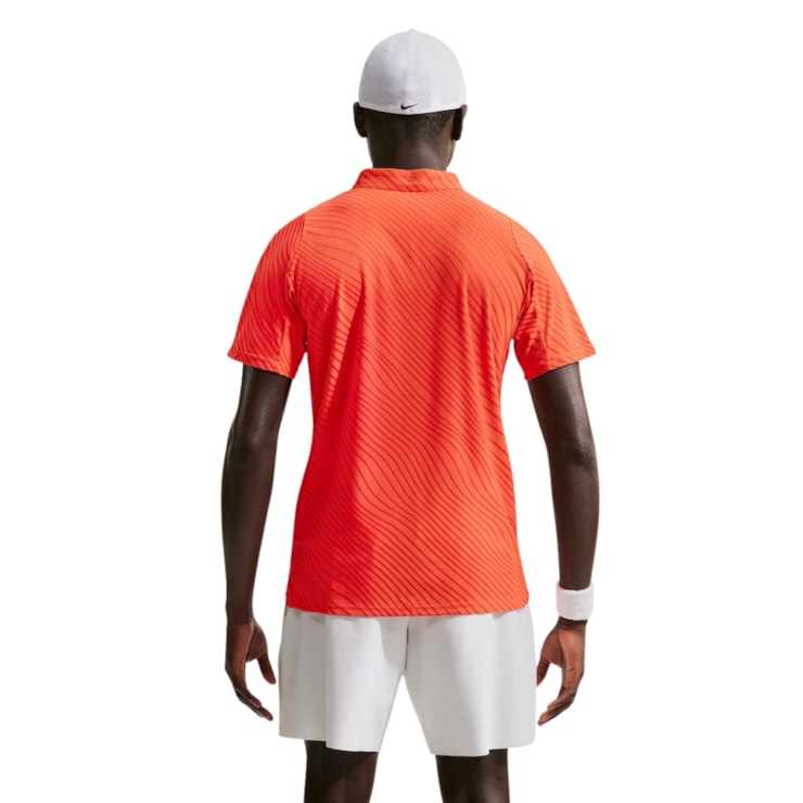 Camisa Polo Dri-Fit Nike Adv Slam Masculina - Laranja