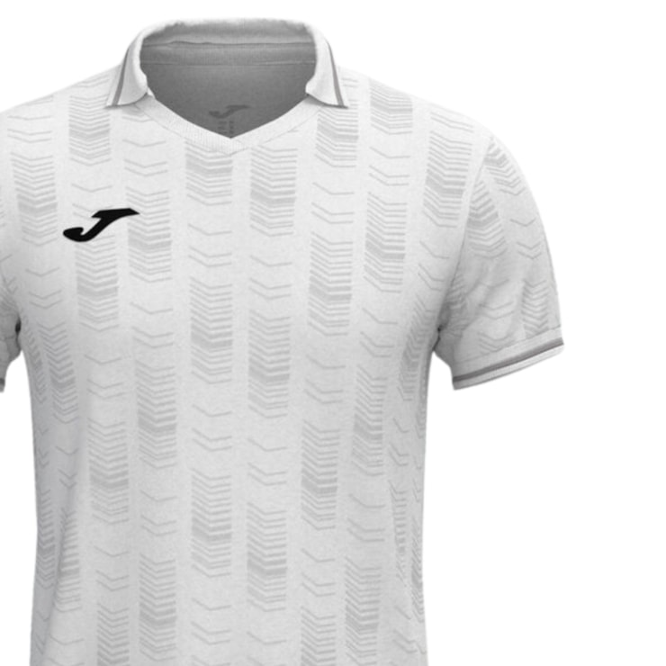 Camisa Polo Joma Smash Masculina - Branca