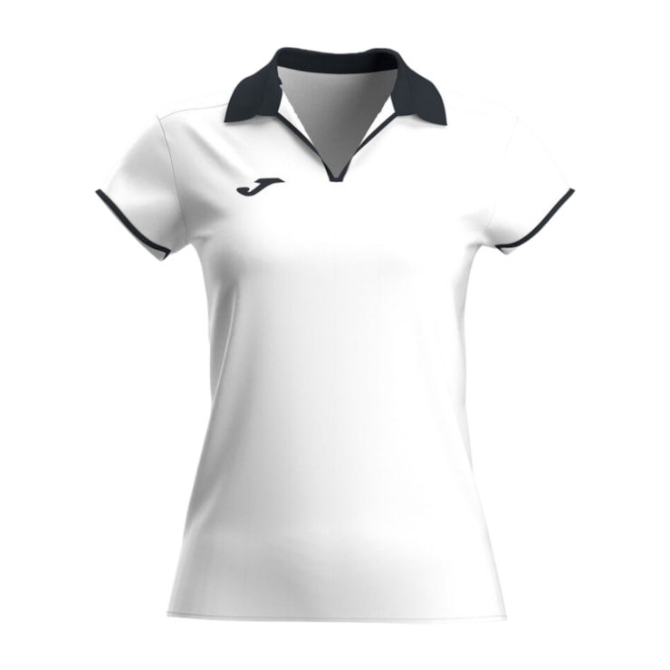 Camisa Polo Joma Torneo Feminina - Branca