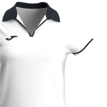 Camisa Polo Joma Torneo Feminina - Branca